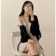春季預訂｜CHOKER皺皺綁帶背心連身裙