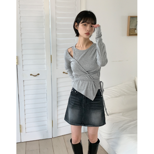 春季預訂|水洗牛仔迷你裙(3色!) 春季預訂|水洗牛仔迷你裙(3色!)