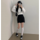 春季預訂｜Y2K TRAINING 兩線鬆緊腰棉短裙褲