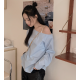 春季預訂｜長垂直露肩襯衫