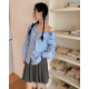 春季預訂|露肩線條襯衫 春季預訂|露肩線條襯衫
