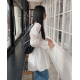 春季預訂｜蝴蝶結抽褶泡泡連身裙