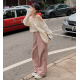 春季預訂｜尼龍綁帶鬆緊腰寬褲