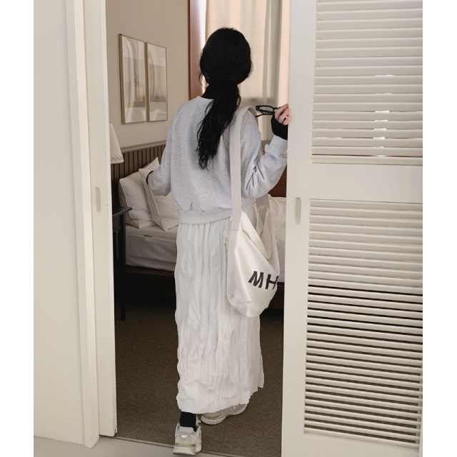 春季預訂｜百褶皺皺開衩長裙