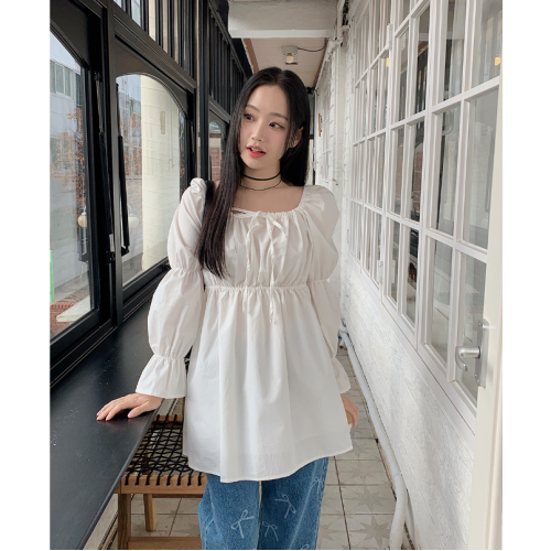 春季預訂｜蝴蝶結抽褶泡泡連身裙