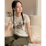 春季預訂|DEER SHEEP 羅紋短袖T恤 春季預訂|DEER SHEEP 羅紋短袖T恤