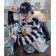 春季預訂｜條紋翻領POLO長袖上衣