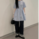 春季預訂｜襯衫短袖迷你連身裙