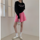 春季預訂｜撞色線綁帶短褲