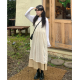 春季預訂｜透視圓點LACE分層背心連身裙