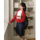 春季預訂｜Twist寬鬆拼色春夏針織上衣
