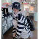 春季預訂｜條紋翻領POLO長袖上衣