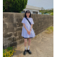 春季預訂｜襯衫短袖迷你連身裙