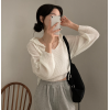 春季預訂｜扭紋CROP長袖針織HOODIE