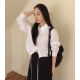 春季預訂｜繫帶短版襯衫