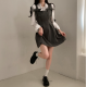 春季預訂｜Ribbon細褶喇叭背心連身裙