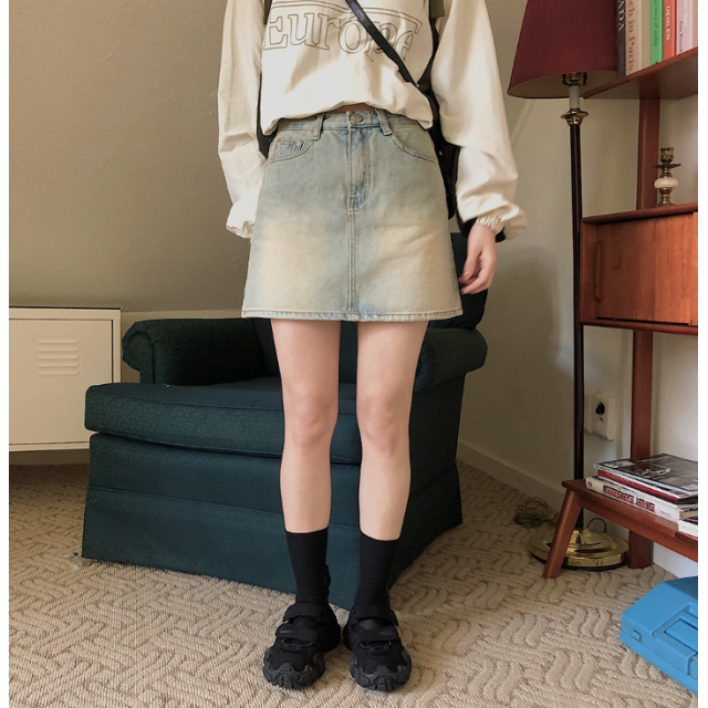 春季預訂｜3色牛仔迷你裙