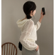 春季預訂｜扭紋CROP長袖針織HOODIE