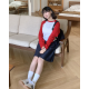 春季預訂｜Twist寬鬆拼色春夏針織上衣