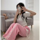 春季預訂｜雙絲帶彩線寬褲