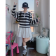 春季預訂｜條紋翻領POLO長袖上衣