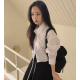 春季預訂｜繫帶短版襯衫