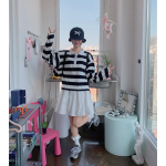 春季預訂｜側拉鍊百褶半身裙