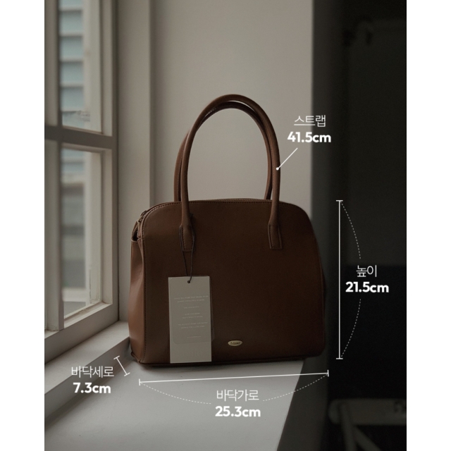 預訂｜SLOWAND 自家製 #LENTO. Classic Leather Tote Bag (2 COLOR)
