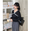 春季預訂｜皺皺花花LACE邊長袖上衣