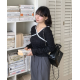 春季預訂｜皺皺花花LACE邊長袖上衣