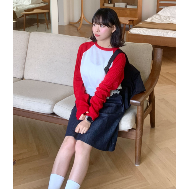春季預訂｜NON FADE 牛仔中長裙