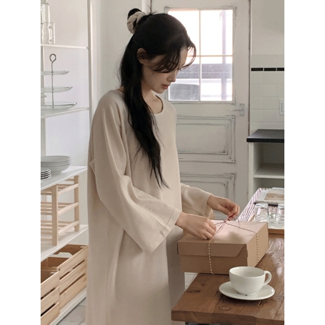 24S/S 預訂｜JUUNEEDU Enough Waffle One-Piece Home Wear (4 COLOR)