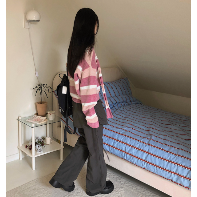 春季預訂｜繫帶尼龍抽褶裙疊層褲