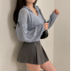 春季預訂｜扭紋CROP長袖針織HOODIE