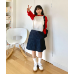 春季預訂｜NON FADE 牛仔中長裙