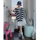春季預訂｜條紋翻領POLO長袖上衣