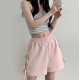 4月回饋優惠❤️預訂｜綁帶蝴蝶結褶邊寬短褲（10色）