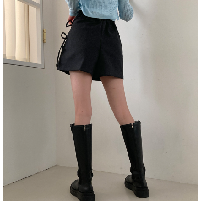 春季預訂｜裹身緞帶棉質裙褲
