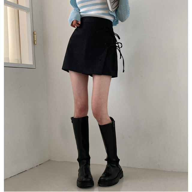春季預訂｜裹身緞帶棉質裙褲