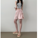 4月回饋優惠❤️預訂｜綁帶蝴蝶結褶邊寬短褲（10色）