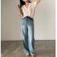 春季預訂｜亞麻毛圈翻領鈕扣針織上衣