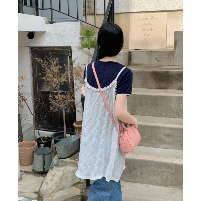 春季預訂｜荷葉邊背心吊帶連身裙