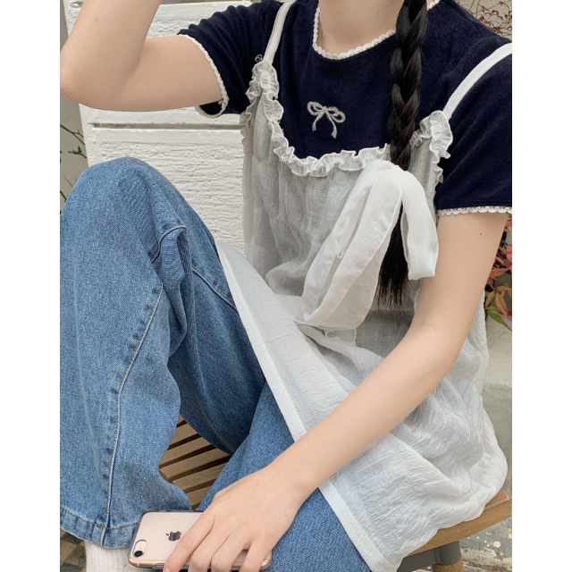 春季預訂｜荷葉邊背心吊帶連身裙