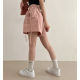 春季預訂｜棉質芭蕾舞核心側絲帶工裝短褲
