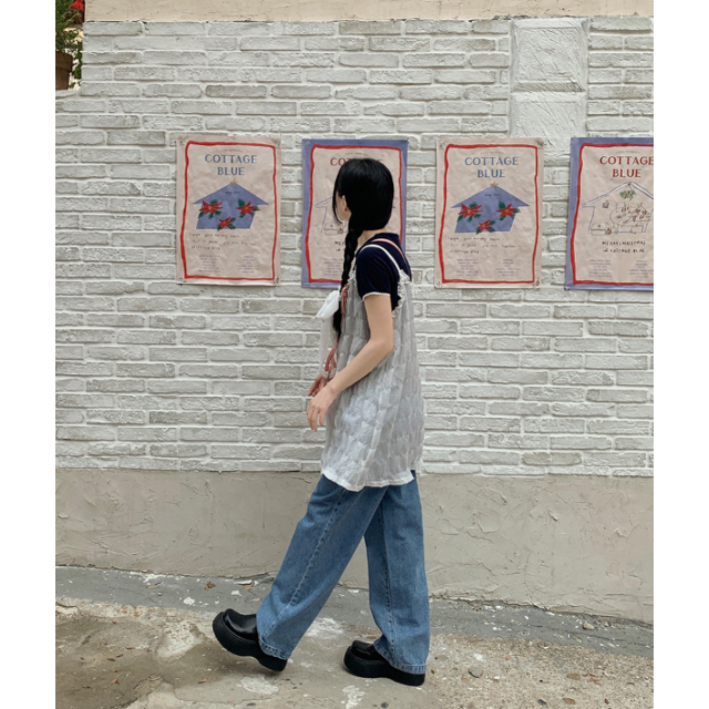 春季預訂｜荷葉邊背心吊帶連身裙